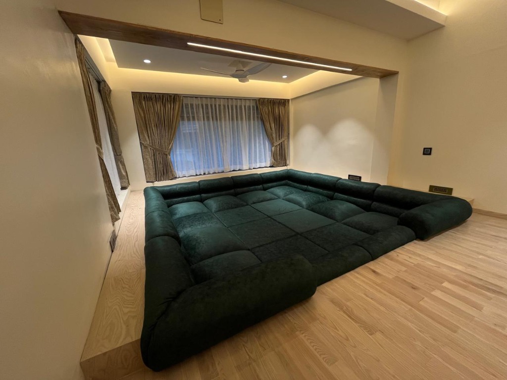 Luxury Lounge with Teal Sofa